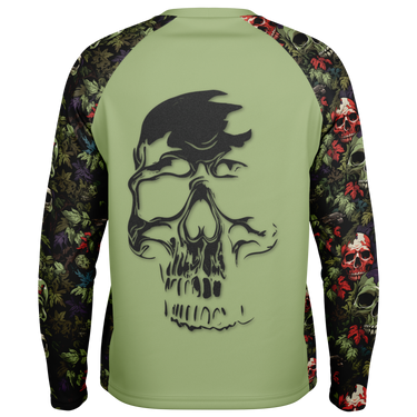 Chokefish™ Long Sleeve Every Day All Weather Skulls Shirt Men's-026